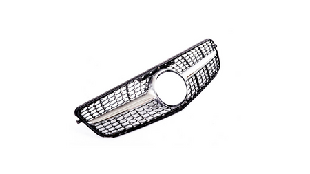 Grill Mercedes-Benz C W204 C204 S204 Silver