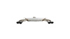 Exhaust Muffler Silencer suitable for AUDI A3 (8V) Sportback 2013-2019 with Black Tips only for S-Line