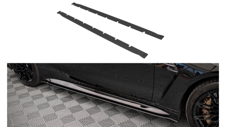 Diffuser BMW 4 G82 M-Pack Side Skirts Street Pro Black