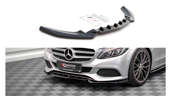 Splitter Mercedes-Benz C W205 Front Gloss Black