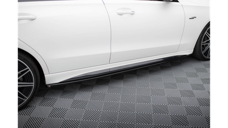 Diffuser Mercedes-Benz C 43 AMG W206 Side Skirts Gloss Black