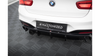 Dokładka BMW 1 F20 Facelift M-Pack Zderzak Tył Wersja z pojedynczym wydechem z jednej strony Gloss Black
