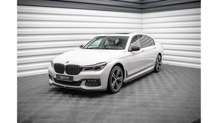 Dokładka BMW 7 G12 M-Pack Progi Gloss Black