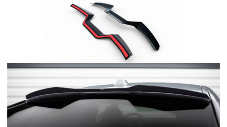 Spoiler Cap BMW X6 G06 F96 M-Pack Gloss Black