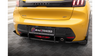 Splitter Peugeot 208 GT II Rear Side Street Pro Black-Red + Gloss Flaps