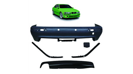 Bumper BMW 5 E39 Rear with Diffuser