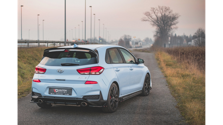 Dokładka Hyundai I30 III N Progi v.5 Gloss Black + Flaps