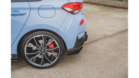 Splitter Hyundai I30 III N Tył Boczne Racing Durability Black