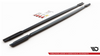 Diffuser Audi RS6 RS7 C8 Side Skirts v.1 Gloss Black