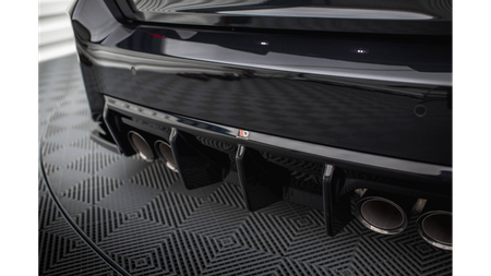 Dokładka BMW 2 G87 M-Pack Zderzak Tył v.1 Gloss Black