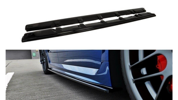 Diffuser Subaru Impreza IV WRX STI Side Skirts v.1 Gloss Black