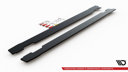 Diffuser Hyundai I30 III N Side Skirts Racing v.1 Black