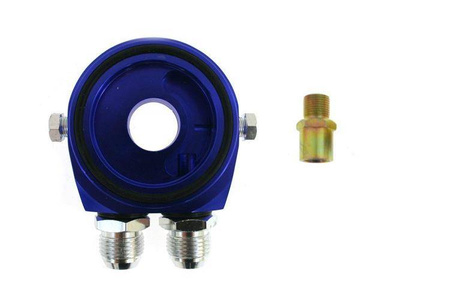 TurboWorks Oil Cooler Adapter Blue AN10