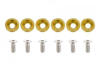 Decorative screws washers M8x1.25 15mm JDM Gold