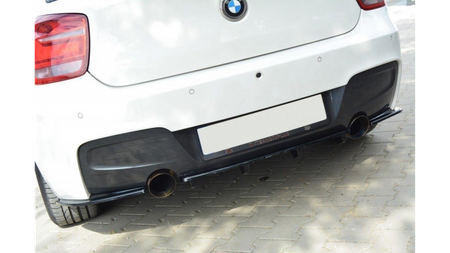 Splitter BMW 1 F20 Tył Boczne M-Power Gloss Black