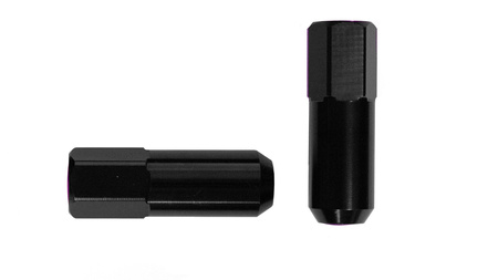 Wheel lug nuts JBR 60mm M12 x1,25 Black