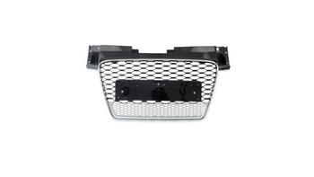 Grill Audi TT 8J Silver Matt & Gloss Black