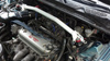 Front upper strut bar Honda Prelude V 5 Red