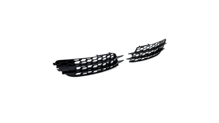 Fog Light Covers Audi A6 C7 Allroad Gloss Black