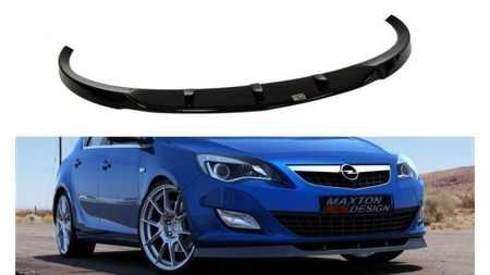 Splitter Opel Astra J przód Gloss Black