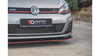 Splitter Volkswagen Golf 7 GTI przód Racing Durability Red