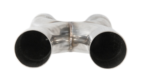 Exhaust Stamped X-Pipes 3" 76mm thk. 1,5mm