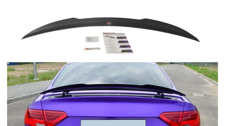 Spoiler Audi RS5 8T Facelift Tył Gloss Black