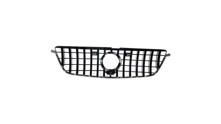 Grill Mercedes-Benz GL X166 GT Gloss Black Camera USZKODZONY