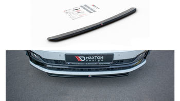 Splitter Volkswagen Polo VI GTI Front v.4 Gloss Black