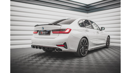 Dokładka BMW 3 G20 G21 Zderzak Tył Gloss Black