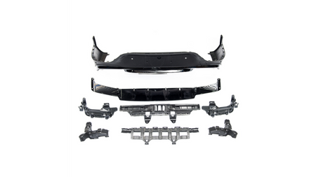 Diffuser Mercedes-Benz GLC C253 Rear Black