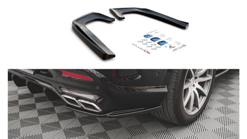 Splitter Mercedes-Benz GLE 63AMG C292 Rear Side v.1 Gloss Black