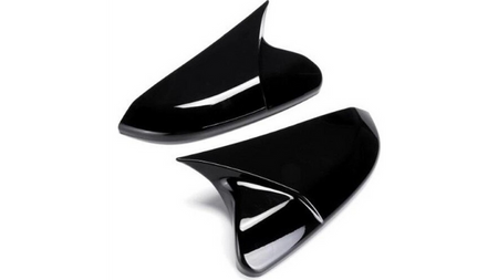 Mirror Cover Set Volkswagen EOS Golf VI Touran Gloss Black