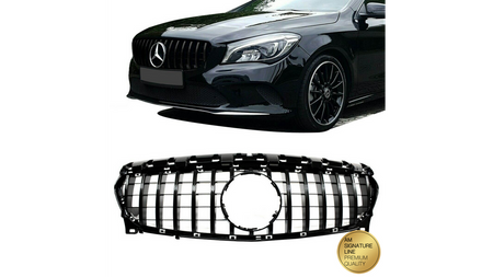 Grill Mercedes-Benz CLA C117, X117 Facelift GT Gloss Black