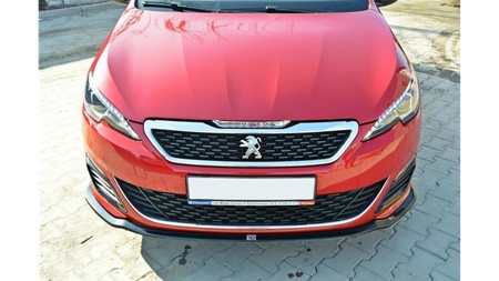 Splitter Peugeot 308 II GTI przód v.1 Gloss Black