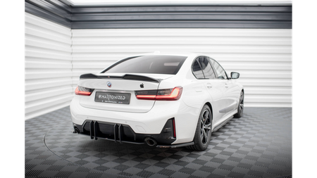 Splitter BMW 3 G20 G21 Facelift Rear Side Gloss Black