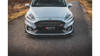 Splitter Ford Fiesta VI ST przód v.4 + flaps Gloss Black