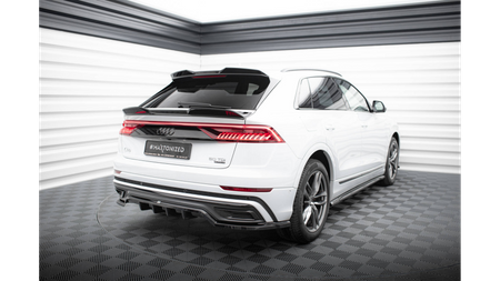 Diffuser Audi Q8 4M S-Line Upper Spoiler 3D