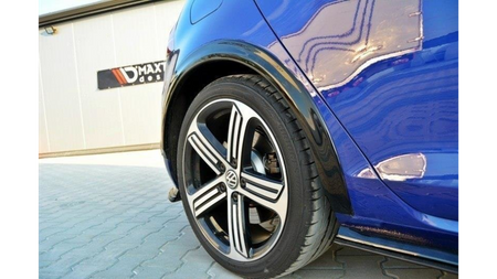 Flares Volkswagen Golf 7 Facelift R Fender Gloss Black