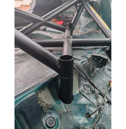 E46 Rozpórka BMW tył tylna KJS DRIFT 1/4 MILI X-BRACE 6punktowa drift kjs