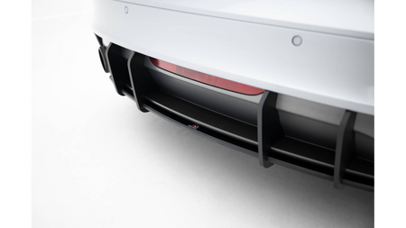 Dyfuzor Audi TT S-Line 8J Facelift Tył Street Pro Black-Red