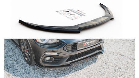 Splitter Fiat 124 Spider Abarth Front Gloss Black