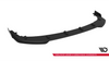 Splitter Mitsubishi Lancer EVO X Front Street Pro Black-Red + Gloss Flaps