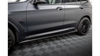 Diffuser BMW X3 G01 Facelift M-Pack Side Skirts Gloss Black