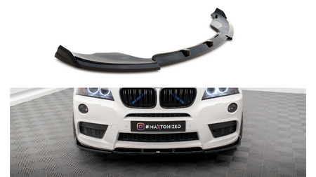 Splitter BMW X3 F25 M-Pack Front Gloss Black