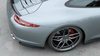 Splitter Porsche 911 Carrera 991 Rear Side Gloss Black