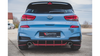 Diffuser Hyundai I30 III N Rear Racing Durability v.1 Red