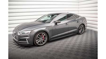 Diffuser Audi A5 F5 S-Line Side Skirts Gloss Black