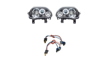 Lights RENAULT CLIO II Front Black