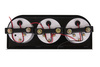 KET Gauges  52mm 3in1 kit Volt, Oil Temp, Oil Press VDO Look